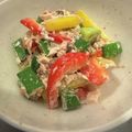 degusa☆'s cooksnap of when they made ♡オクラとパプリカのツナチーズ和え.