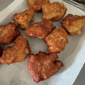 K0A9O0R8U♪'s cooksnap of when they made れんこんと鶏ひき肉のふわふわ揚げ.