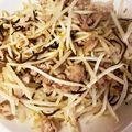 тakuмasa✩。's cooksnap of when they made 簡単！豚こまともやしの塩昆布炒め.