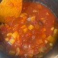 クックJU2OPU☆'s cooksnap of when they made サラダ豆のトマト煮.
