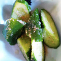 クック3D63YZ☆'s cooksnap of when they made 簡単！ごま油でやみつききゅうり.