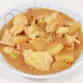ゆ→ちむ❦180SX's cooksnap of when they made 鍋に入れて煮るだけ！大根と鶏肉の照り煮.
