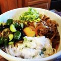 ダッフィーニーうに's cooksnap of when they made 牛とろ玉うどん.