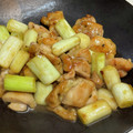 sayazu's cooksnap of when they made 鶏肉と白ネギのわさび照り焼き.