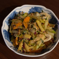 クックZTL54V☆'s cooksnap of when they made セロリとちくわのきんぴら.