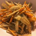 いずみん2525's cooksnap of when they made きんぴらゴボウ（黄金比）.
