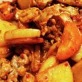 b_uffalo66's cooksnap of when they made 豚バラ大根の豚キムチ炒め(炒め物のコツ).