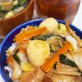 緑の人魚's cooksnap of when they made 八宝菜(中華丼).