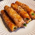 t0mt0mt0m's cooksnap of when they made ちくわの豚バラ巻き.