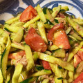 ☆ゆっきー♪'s cooksnap of when they made きゅうりとトマトとツナの中華風サラダ.
