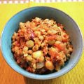 ペキのリリー's cooksnap of when they made 雑穀とお豆たっぷり！チリコンカン♪.