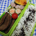 ととろ＆めい's cooksnap of when they made 明太ちくわの磯辺揚げ.