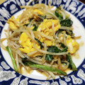 ぽち2号's cooksnap of when they made 簡単♪もやしとニラ卵.
