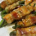 __おもち's cooksnap of when they made ピーマンの豚バラ巻き♪お弁当にも.