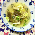 ふたごゆき's cooksnap of when they made ひらたけとエリンギの白だしスープ.