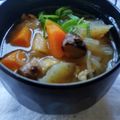 花時計咲いた's cooksnap of when they made 具だくさん 豚汁.