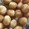 Bunnirella's cooksnap of when they made 米粉と豆腐の餡だんご.