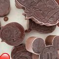 仙草ゼリーすきすき's cooksnap of when they made 簡単★ＢＬＡＣＫみたいなチョコアイスバー.