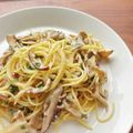 ぴょっきち☆'s cooksnap of when they made キノコとパセリのアンチョビクリームパスタ.