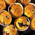 クックKE2MIV☆'s cooksnap of when they made ブルーベリーとクリチのリッチマフィン.