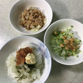 Ruriluru's cooksnap of when they made たくあんと胡瓜のたぬき和え.