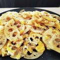 ワッキーウッキー's cooksnap of when they made レンコンのチーズ焼き.