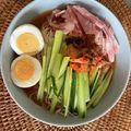 しちゅ's cooksnap of when they made 素麺☆白だしde韓国冷麺☆夏休み昼ごはん.