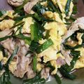 ももんじゃー's cooksnap of when they made 厚揚げ豆腐とにらの卵とじ.