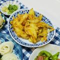 にきけん's cooksnap of when they made 簡単♪　家に有る材料でかき揚げ.