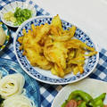 にきけん's cooksnap of when they made 簡単♪　家に有る材料でかき揚げ.