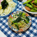 にきけん's cooksnap of when they made 上手い(^O^)小松菜とモヤシのナムル☆.