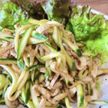 あっちゃんキッチン♪'s cooksnap of when they made 夏にぴったり 簡単 鶏皮と胡瓜の酢のもの.