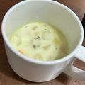 ちぱちぱさん's cooksnap of when they made 簡単！あさり水煮缶でクラムチャウダー♪.