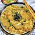在宅勤務のおじさん's cooksnap of when they made 卵とじ天丼♥天ぷらリメイクにも.