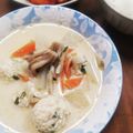そらてんママ's cooksnap of when they made 辛ウマ鶏団子の豆乳スープ.