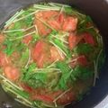 猫のミイヤ's cooksnap of when they made サッパリ❗トマトと水菜のサッパリみそ汁❗.