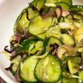 すみっこぐらしちゃん's cooksnap of when they made ビニールで｜きゅうり・なす・茗荷の浅漬け.
