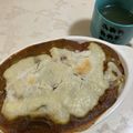 papikun's cooksnap of when they made リメイク簡単ホワイトソースのカレードリア.