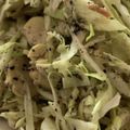 MULA's cooksnap of when they made まるごときゃべつと豆のごまドレ温サラダ.