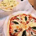 HIBIKISS's cooksnap of when they made 発酵なし☆マルゲリータ風ピザ.