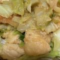まいっくママ's cooksnap of when they made 春キャベツとささみの味噌バター炒め.