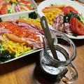 そろそろねんね's cooksnap of when they made やっと出来た！おいしい冷やし中華のたれ♡.