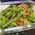 kanana1211's cooksnap of when they made いんげんと海老のマヨネーズ醤油炒め.