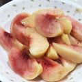 うさこのお世話係's cooksnap of when they made 柔らかい桃の切り方 桃の扱い方♪.
