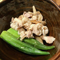 maruko1975's cooksnap of when they made 娘に伝えたい＊オクラと豚肉の柚子胡椒煮＊.