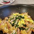 ダッフィーニーうに's cooksnap of when they made ✿お魚ソーセージ＆卵のマヨ炒め✿.