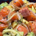 kaiyui's cooksnap of when they made 大人気！コストコサーモンフィレで濃厚ポキ.