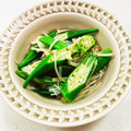 あっこ姉's cooksnap of when they made オクラとえのきの鶏だし煮【作り置き】.