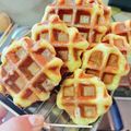 mi31san's cooksnap of when they made ベルギーワッフル（リエージュタイプ）.