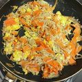 ‪‪♡なお‪‪♡'s cooksnap of when they made 激ウマ！人参とえのきの卵炒め.